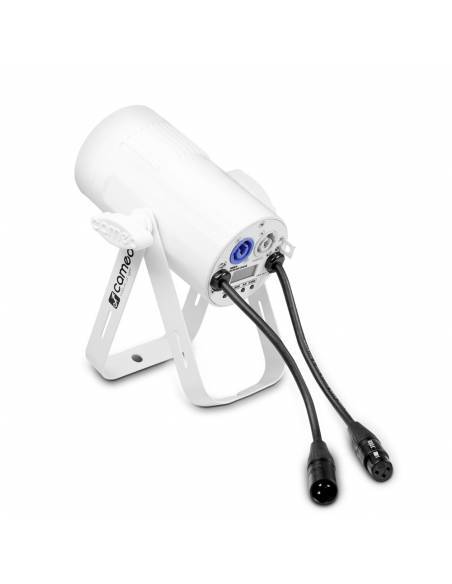 Cameo Q-SPOT 15 RGBW WH - Foco compacto con LED RGBW de 15 W y carcasa blanco
