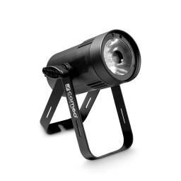 Cameo Q-SPOT 15 W - Foco de iluminación compacto con LED de 15 W blanco cálido en carcasa negra