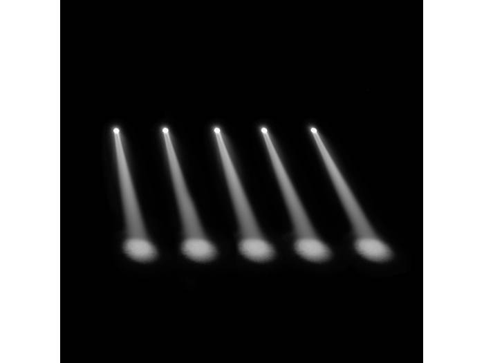 Cameo Q-SPOT 15 W - Foco de iluminación compacto con LED de 15 W blanco cálido en carcasa negra