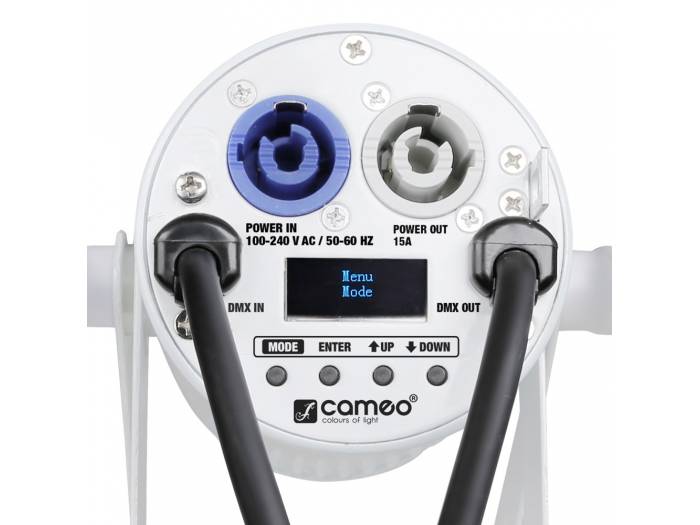 Cameo Q-SPOT 15 W WH - Foco de iluminación compacto con LED de 15 W blanco cálido en carcasa blanca - 3