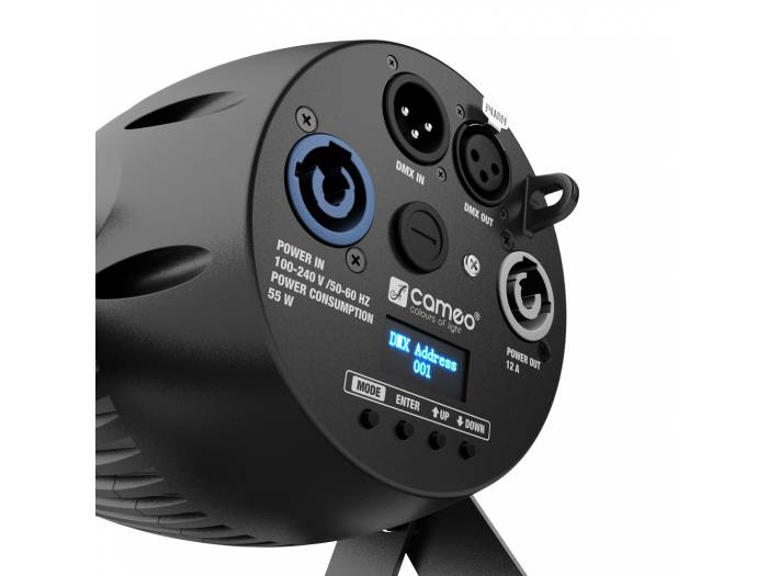 Cameo Q-SPOT 40 WW - Foco compacto con LED WW de 40 W en color negro