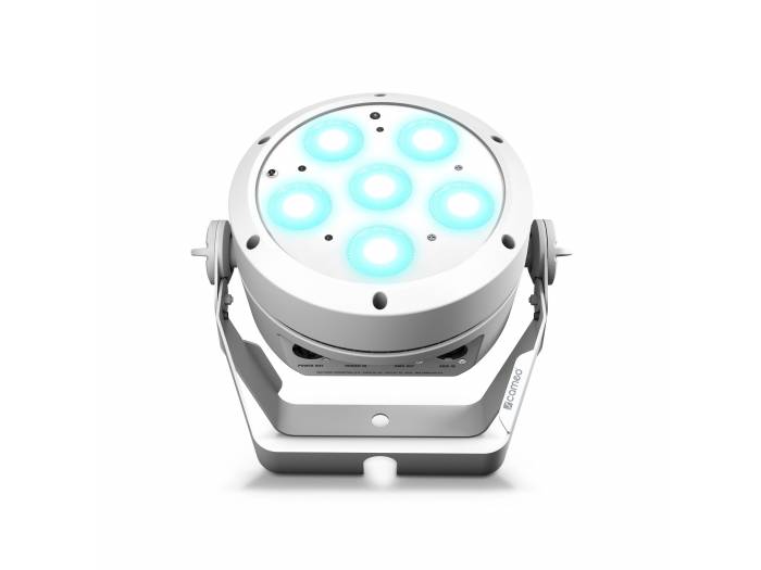 Cameo ROOT® PAR 6 WH - Foco PAR con 6 LED RGBAW + UV de 12 W