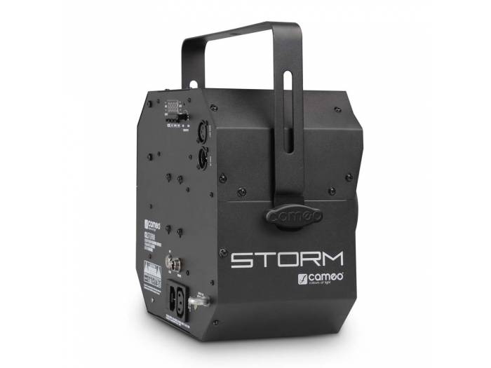 Cameo STORM - Efecto de luces 3 en 1, 5 x 3 W RGBWA derby, estrobo y láser grating