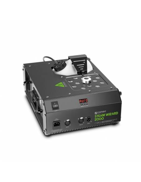 Cameo STEAM WIZARD 2000 - Máquina de niebla con LED RGBA que añaden efectos de color a la niebla