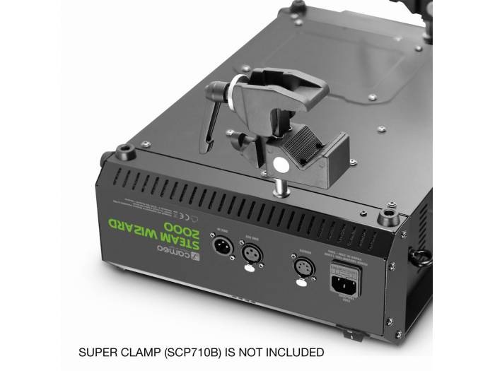 Cameo STEAM WIZARD 2000 - Máquina de niebla con LED RGBA que añaden efectos de color a la niebla