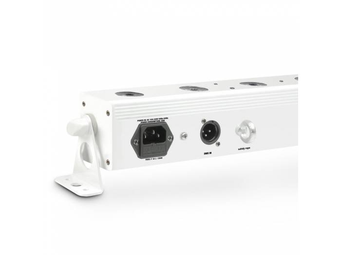Cameo TRIBAR 200 IR WH - Barra de LEDs tricolor 12 x 3 W con carcasa blanco y mando a distancia por infrarrojos