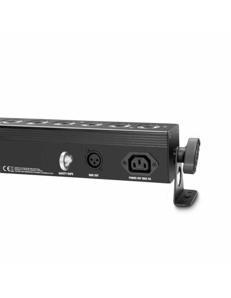 Cameo TRIBAR 400 IR - Barra de LEDs tricolor 24 x 3 W con carcasa negra y mando a distancia por infrarrojos - 5