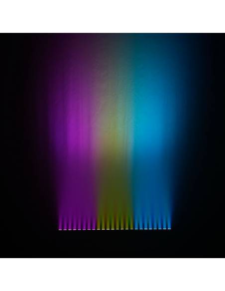 Cameo TRIBAR 400 IR - Barra de LEDs tricolor 24 x 3 W con carcasa negra y mando a distancia por infrarrojos - 6
