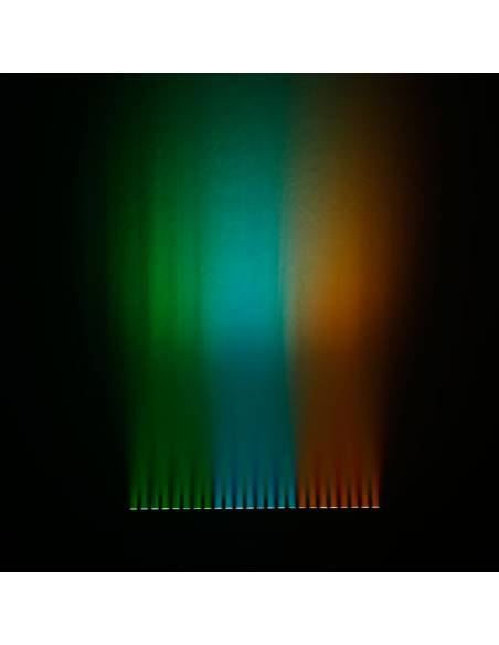 Cameo TRIBAR 400 IR - Barra de LEDs tricolor 24 x 3 W con carcasa negra y mando a distancia por infrarrojos - 8