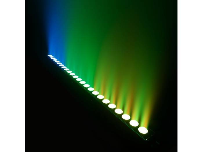 Cameo TRIBAR 400 IR - Barra de LEDs tricolor 24 x 3 W con carcasa negra y mando a distancia por infrarrojos - 13