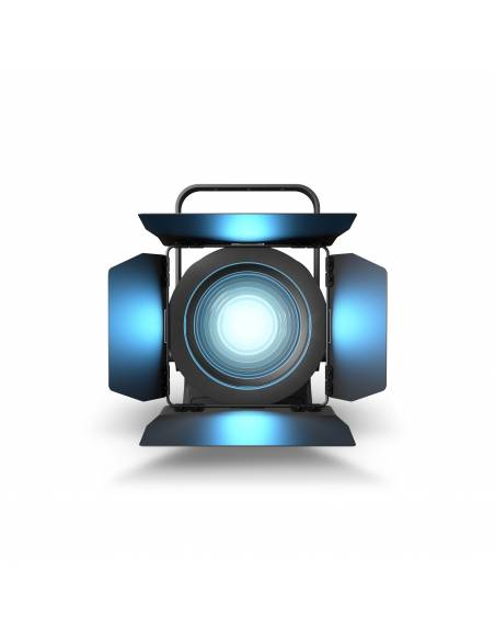 Cameo TS 200 FC - Spot de teatro con lente de Fresnel y LED 6 en 1 de 200 W en carcasa negra