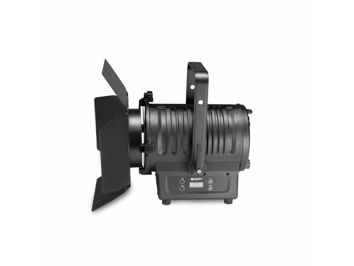 Cameo TS 200 WW - Foco para teatro con lente Fresnel y LED blanco cálido de 180 W en una carcasa negra