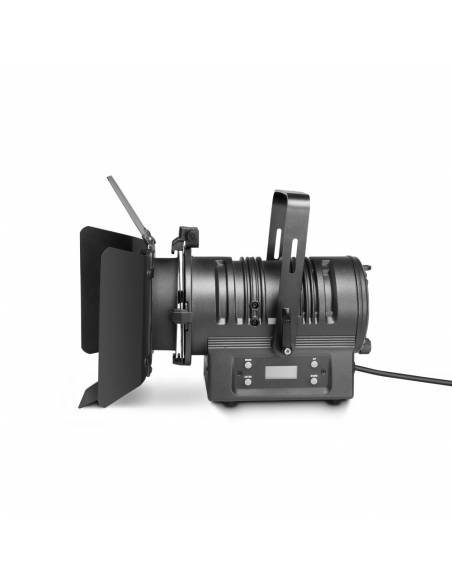 Cameo TS 40 WW - Foco para teatro con lente plano-convexa y LED blanco cálido de 40 W en una carcasa negra