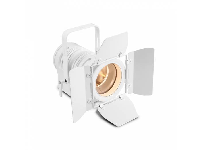 Cameo TS 40 WW WH - Foco de teatro con lente plano-convexa y LED blanco cálido de 40 W en carcasa blanca