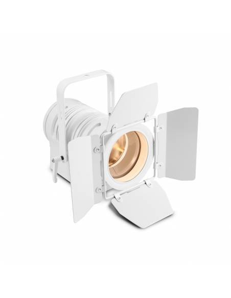 Cameo TS 40 WW WH - Foco de teatro con lente plano-convexa y LED blanco cálido de 40 W en carcasa blanca