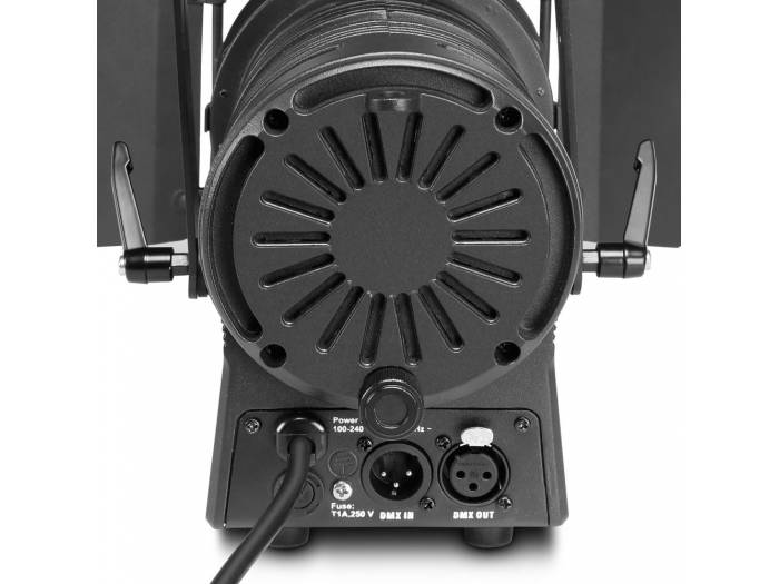 Cameo TS 60 W RGBW - Foco para teatro con lente plano-convexa y LED RGBW de 60 W en una carcasa negra