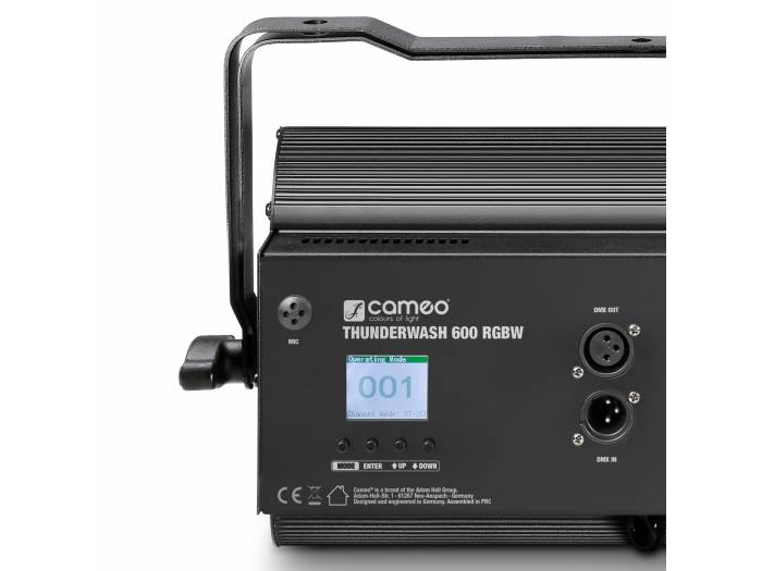 Cameo THUNDER® WASH 600 RGBW - 3 en 1 Estroboscopio, Cegador y Luz de Lavado - 5