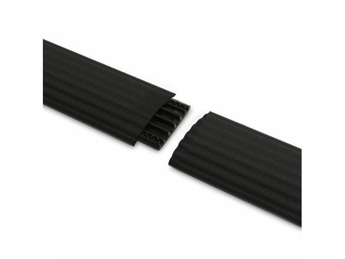 Defender OFFICE - Pasacables de 4 Canales negro