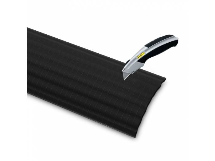 Defender OFFICE - Pasacables de 4 Canales negro