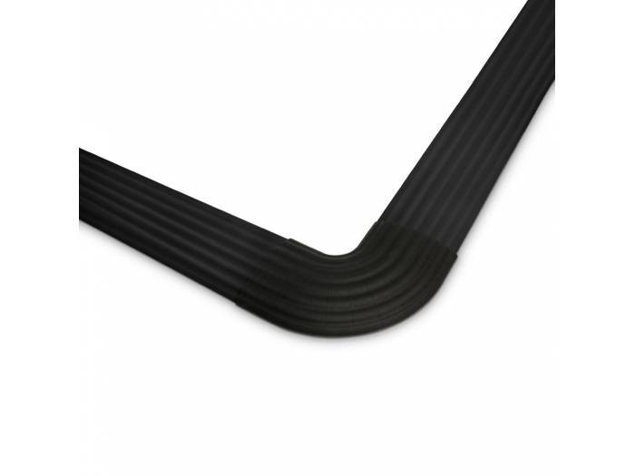 Defender OFFICE C GREY - Curva de 90° gris para Pasacables 85160 de 4 Canales