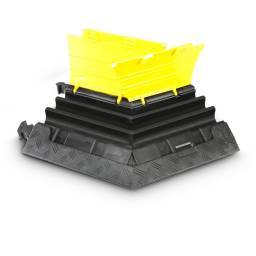 Defender MINI R - Curva de 45° a la derecha para Pasacables 85200 de 3 Canales 2