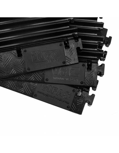 Defender MIDI 4C BLK - Pasacables de 4 Canales negro