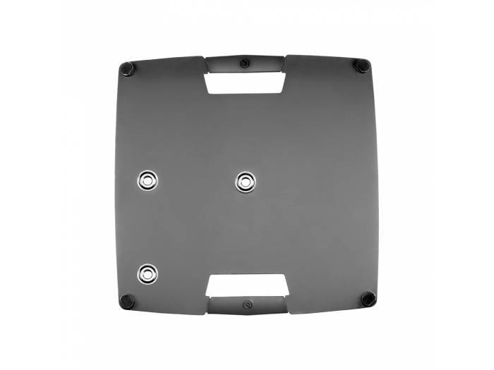 Gravity LS 431 B - Soporte de luz con base cuadrada de acero y opción de montaje excéntrico