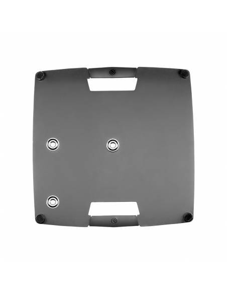 Gravity LS 431 B - Soporte de luz con base cuadrada de acero y opción de montaje excéntrico