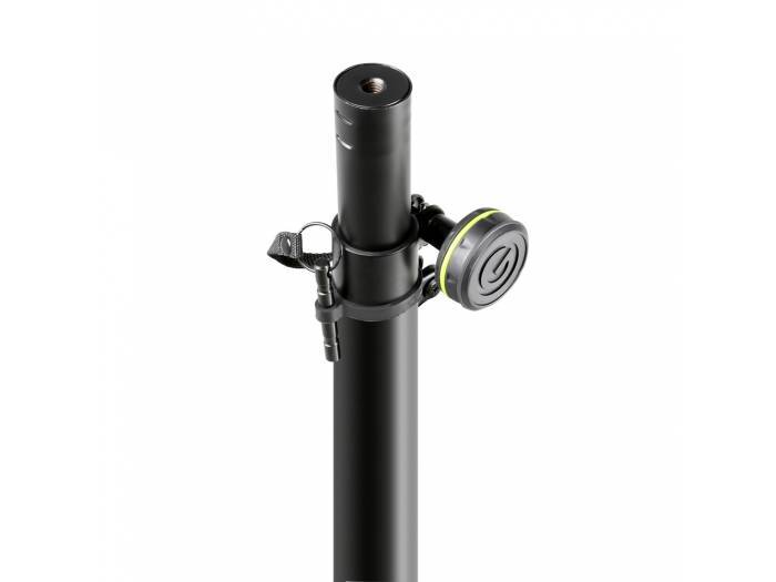 Gravity LS 431 B - Soporte de luz con base cuadrada de acero y opción de montaje excéntrico