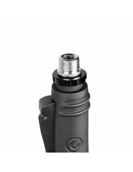 Gravity MS 231 HB - Soporte de micrófono recto con soporte y ajuste de altura con una sola mano