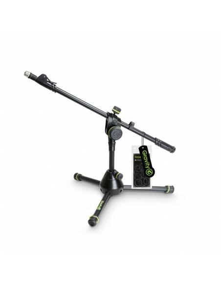 Gravity MS 3122 HDB - Soporte de micrófono pequeño y pesado