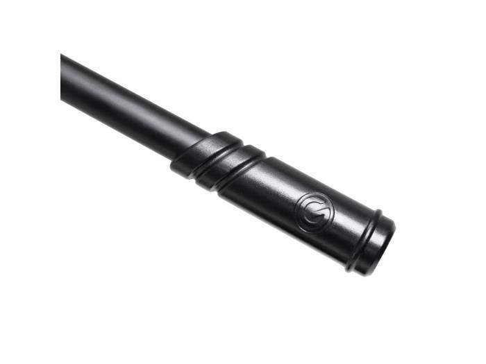 Gravity MS 4221 B - Pie de micrófono corto con trípode y brazo jirafa de 2 puntos de ajuste