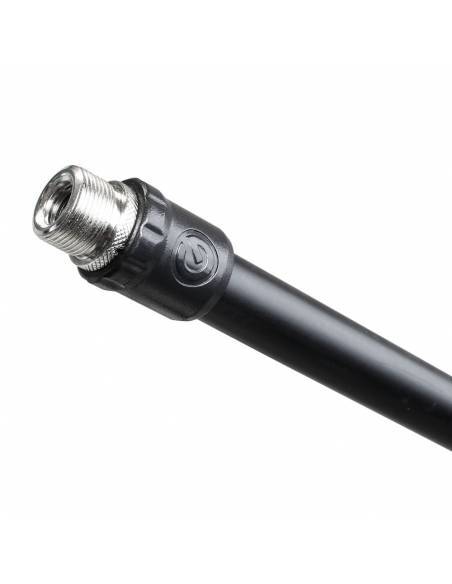 Gravity MS 4321 B - Pie de micrófono con trípode y brazo jirafa de 2 punto de ajuste
