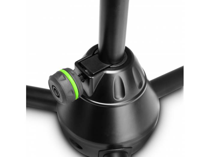 Gravity MS 4322 B - Pie de micrófono con trípode y brazo jirafa telescópico de 2 puntos de ajuste