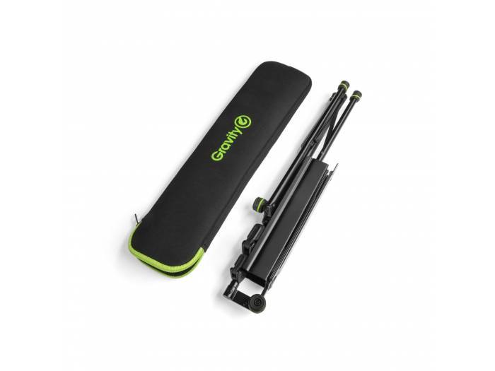 Gravity NS 441 B - Atril compacto plegable con bolsa de transporte