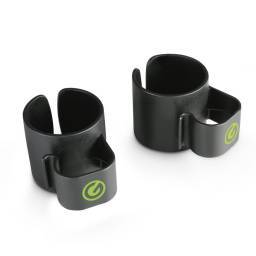 Gravity SA CC 35 B - Pinzas sujetacable para soportes de altavoz de 35 mm