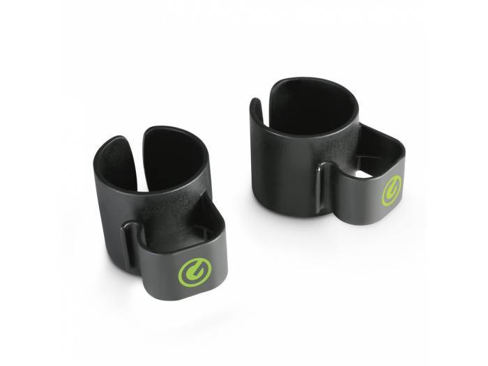 Gravity SA CC 35 B - Pinzas sujetacable para soportes de altavoz de 35 mm
