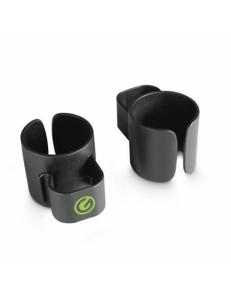 Gravity SA CC 35 B - Pinzas sujetacable para soportes de altavoz de 35 mm