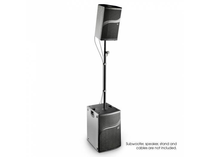 Gravity SA CC 35 B - Pinzas sujetacable para soportes de altavoz de 35 mm