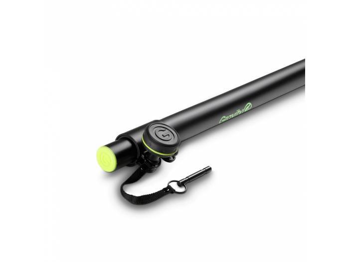 Gravity SP 2342 B - Mástil ajustable de 35 mm a M20 1800 mm