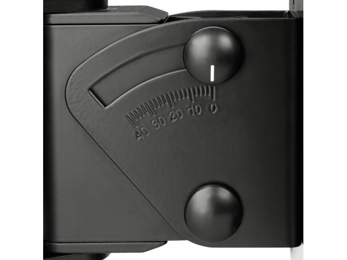 Gravity SP WMBS 20 B - Soporte de pared para bafle de hasta 20 kg con giro e inclinación ajustables, negro
