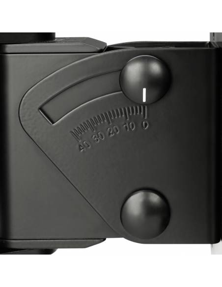 Gravity SP WMBS 20 B - Soporte de pared para bafle de hasta 20 kg con giro e inclinación ajustables, negro