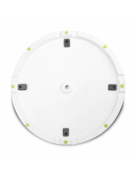 Gravity SSP WB SET 1 W - Soporte de altavoz con base y placa de peso de hierro fundido, blanco