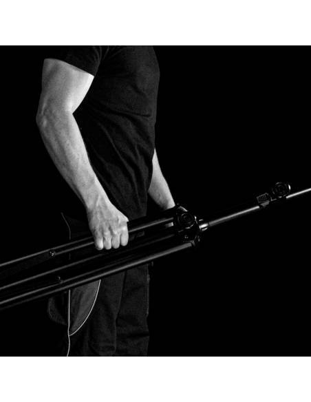 Gravity TSP 5212 LB - Soporte de altavoz serie Touring de acero con bloqueo automático Lockpin