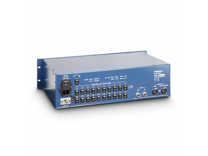 Palmer PB 20 S - Distribuidor de Audio para Prensa 10 Canales estéreo/ 20 Canales mono - 2