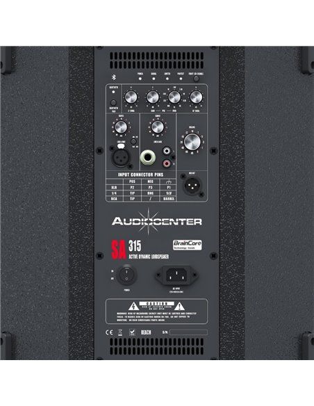 SA3-15 ALTAVOZ ACTIVO 15" AUDIOCENTER