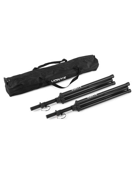 Vonyx LS01K Juego de soporte de altavoz en bolsa