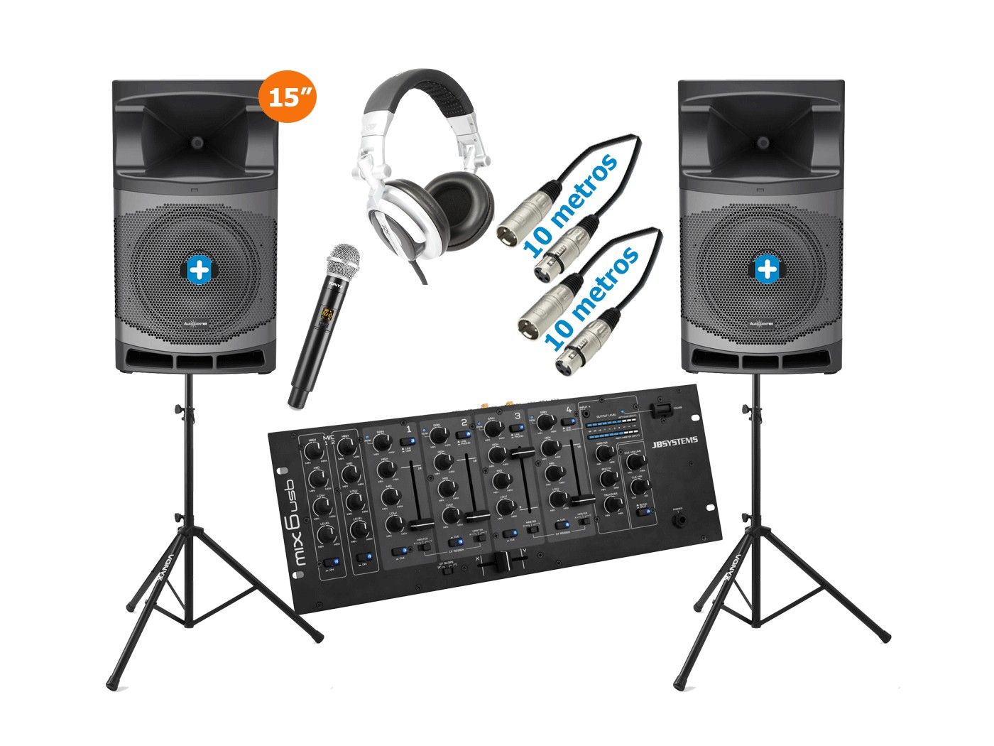 MA-15 POWER DJ COMPLET 3200W