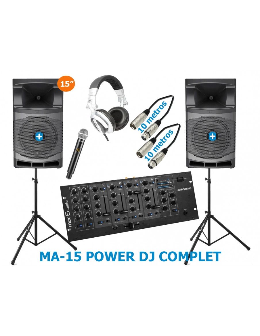 MA-15 POWER DJ COMPLET 3200W