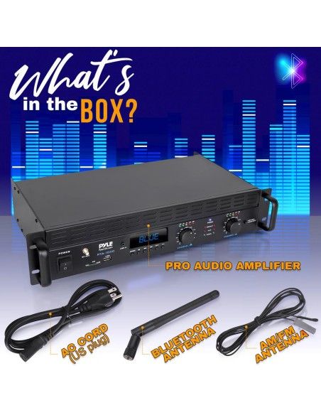 Pyle PTA1000 bt Etapa de potencia 1000w con Bluetooth - 7